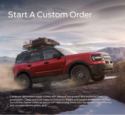 Start a custom order | Don Hinds Ford Inc in Fishers IN